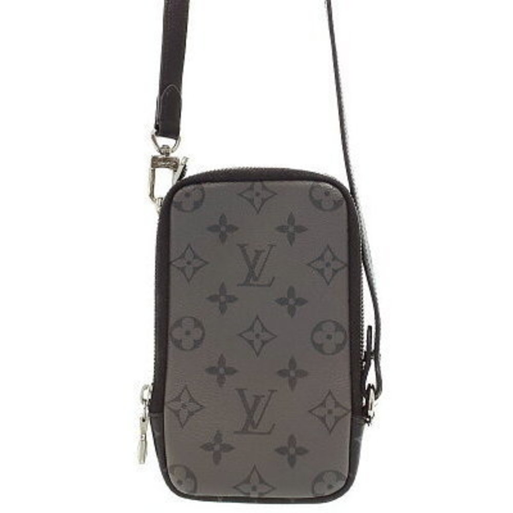 Louis Vuitton Eclipse Black Reverse Double Phone … - image 1